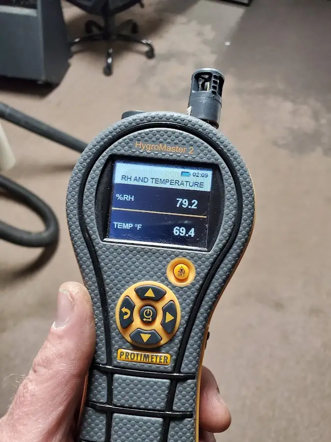 Moisture meter humidity assessment for Mold Remediation & Removal in Biloxi